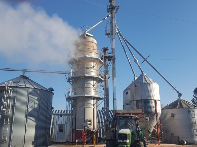 Mathews Company Tower Grain Dryer